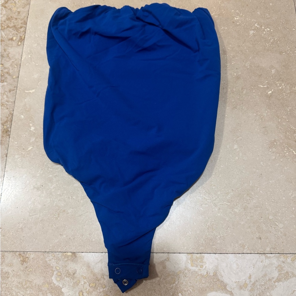 SKIMS Blue Bodysuit